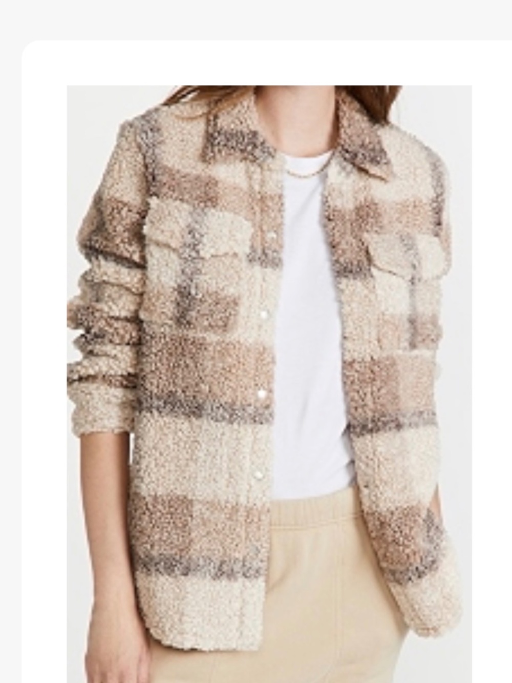 BB Dakota Teddybear Shacket